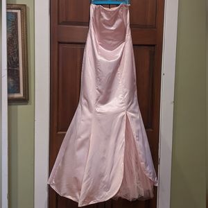 Jessica McClintock for Gunne Sax sleeveless floor length vintage dress